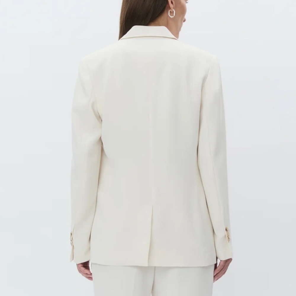NWOT Day Birger et Mikkelsen Hector Blazer Ivory Size 36 - Picture 3 of 16